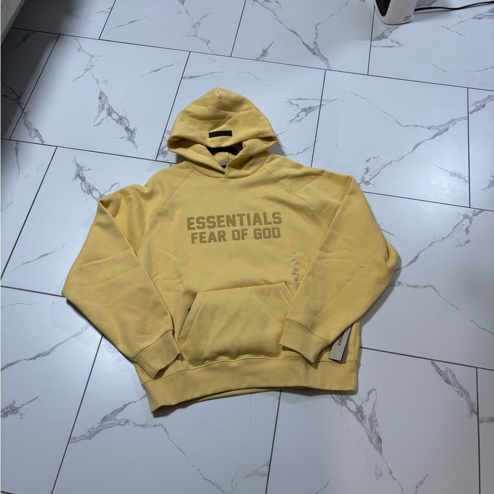 Essentials Yellow Hoodie